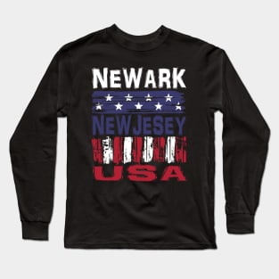 Newark New Jersey USA T-Shirt Long Sleeve T-Shirt